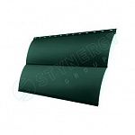 МеталлоСайдинг Блок-хаус гофр PE 0,45 6005